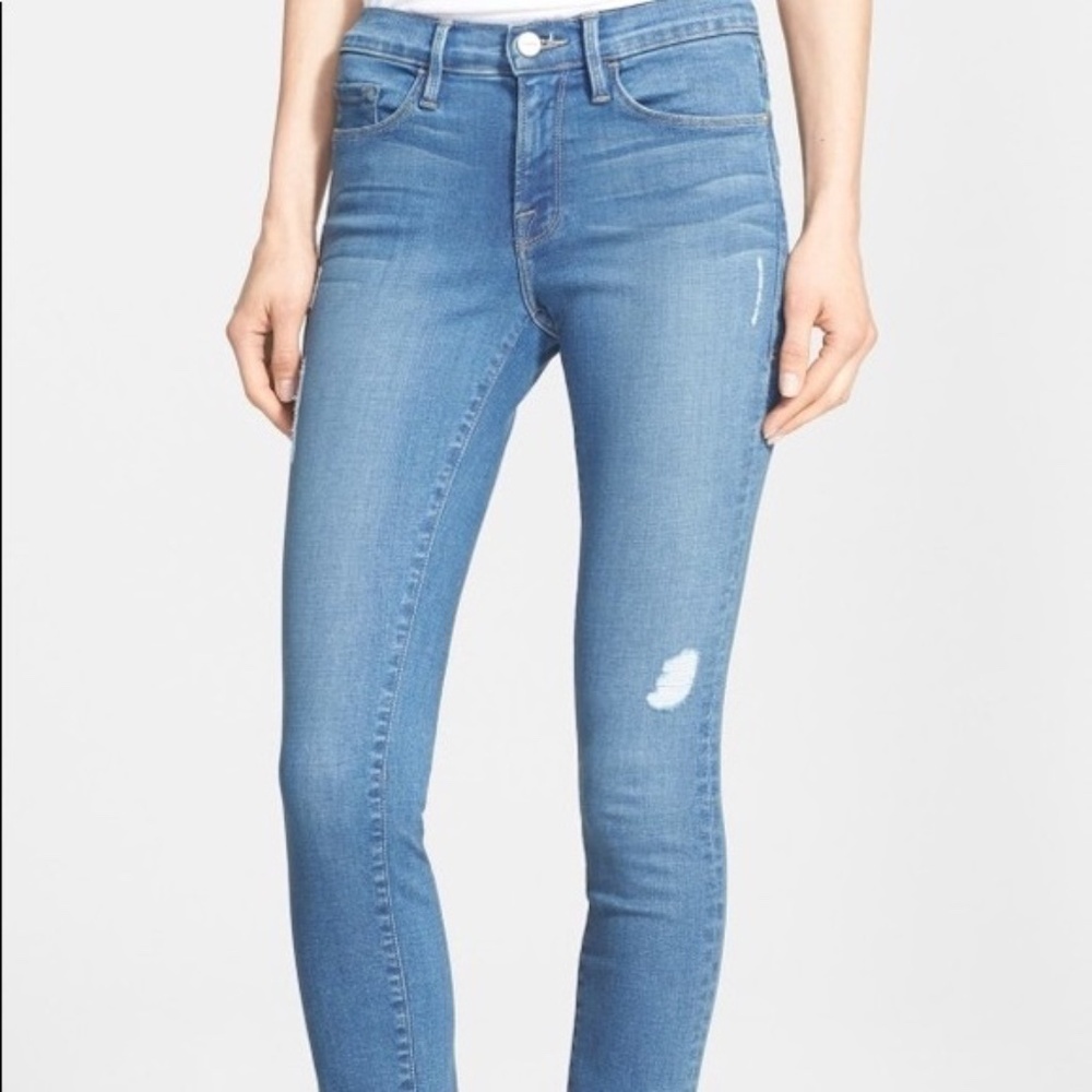 Frame le Skinny de Jeanne jeans Alverstone size 26 - Picture 2 of 9